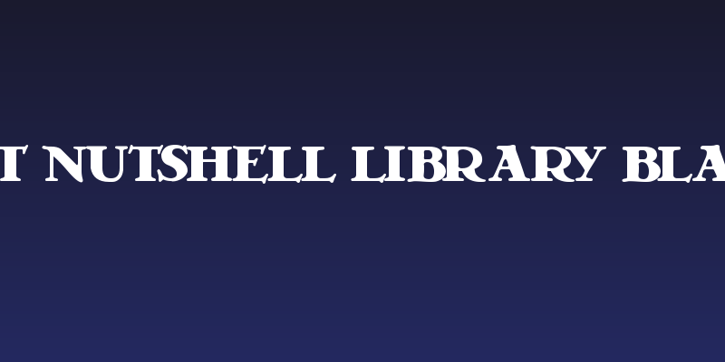 LRT Nutshell Library Black Social Header