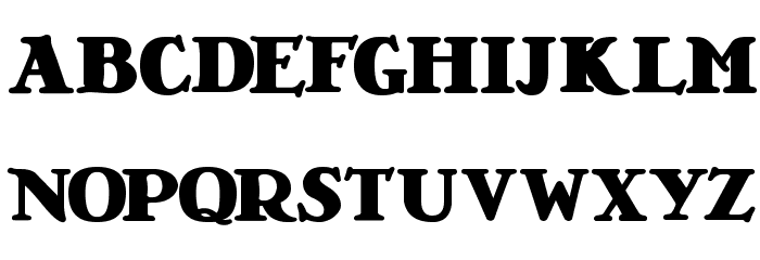 LRT Nutshell Library Black Font LOWERCASE