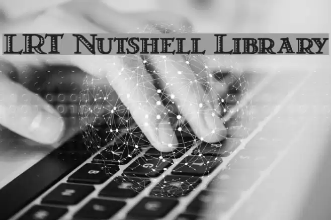 LRT Nutshell Library خط examples
