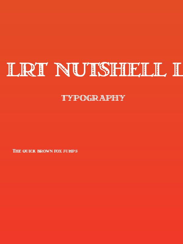 LRT Nutshell Library Poster
