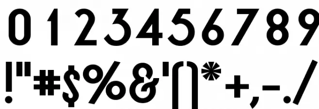 LRT Oksana Bold Font OTHER CHARS