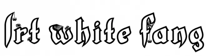 LRT White Fang  Fuentes Gratis Descargar
