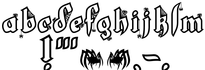 LRT White Fang Font OTHER CHARS