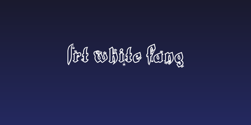 LRT White Fang Social Header