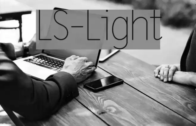 LS-Light Font examples