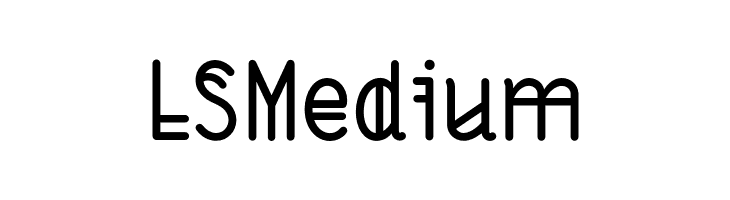 LS Medium  font caratteri gratis