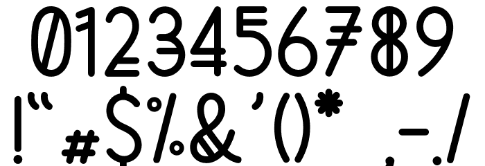 LS Medium Font OTHER CHARS