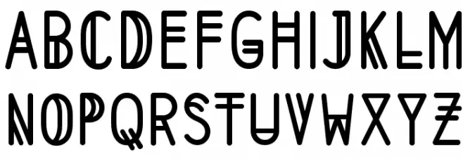 LS-RegularAlt Font Litere mari