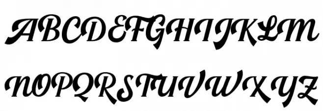 LSHarseyRegularDemo Schriftart Groß