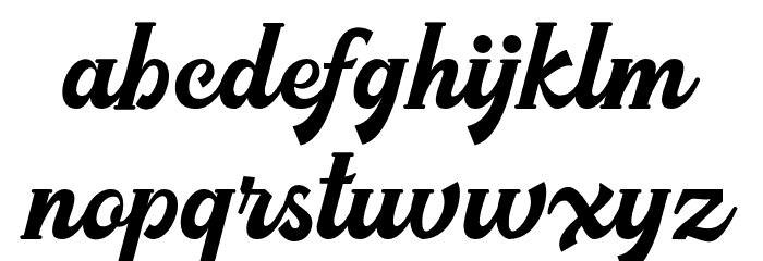 LSHarseyRegularDemo Font LOWERCASE