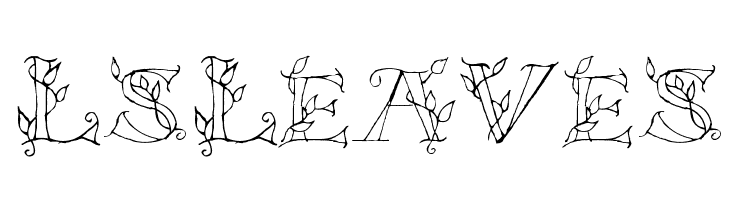 LSLeaves  Fuentes Gratis Descargar