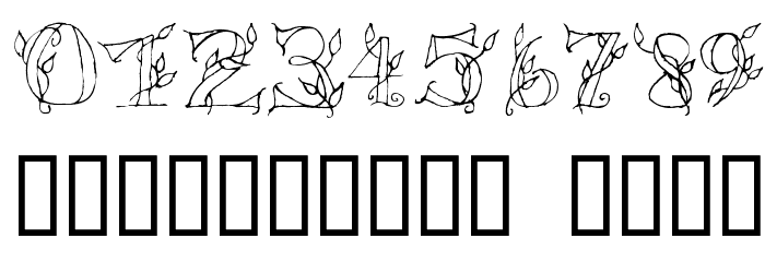 LSLeaves Font OTHER CHARS