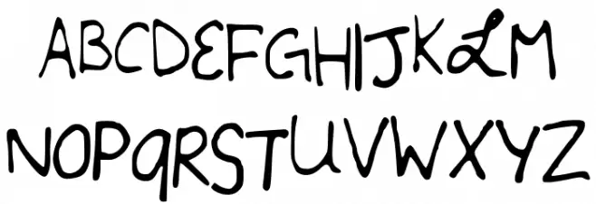 LSMiserableandMagical 字体 大写
