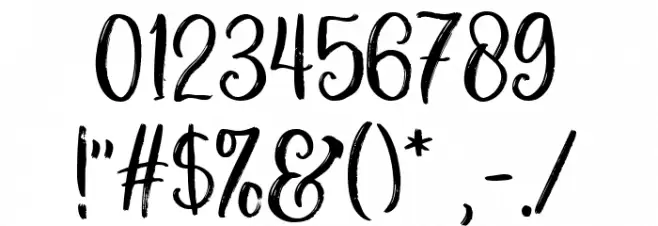 LSOlive01ScriptDEMO-01Script Font OTHER CHARS