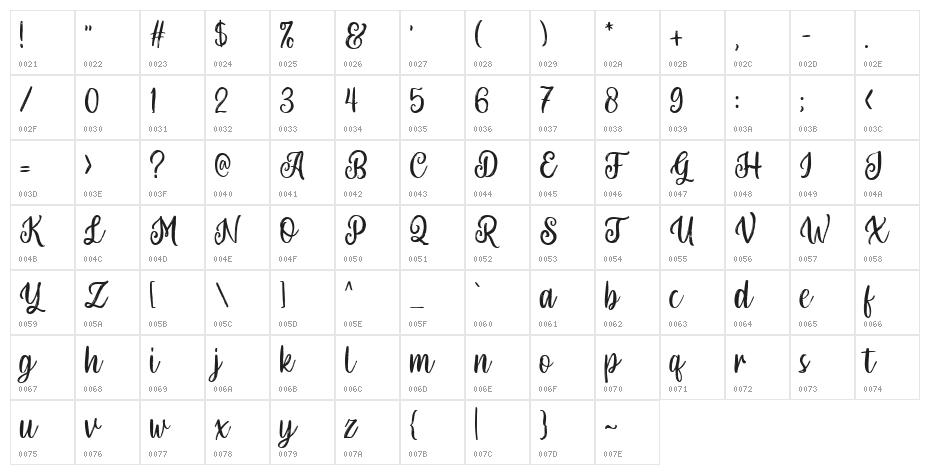 LSOlive01ScriptDEMO-01Script Character Map