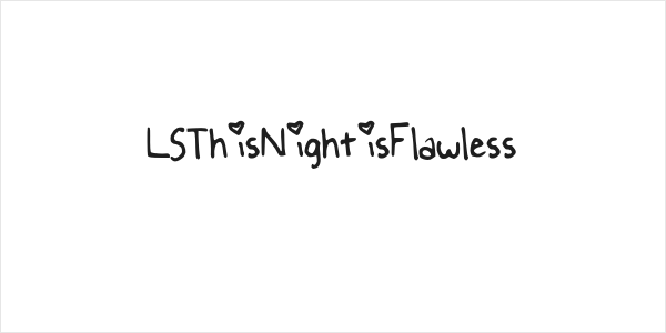 LSThisNightisFlawless Logo