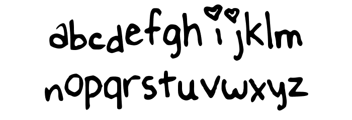 LSThisNightisFlawless Font LOWERCASE