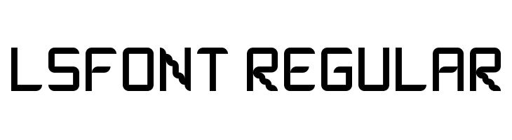 lsfont Regular  font caratteri gratis