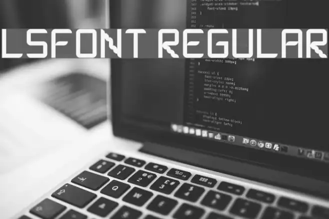 lsfont Regular Example 3