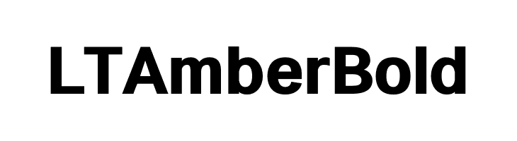 LT Amber Bold  font caratteri gratis