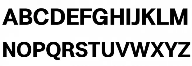 LT Amber Bold Font UPPERCASE