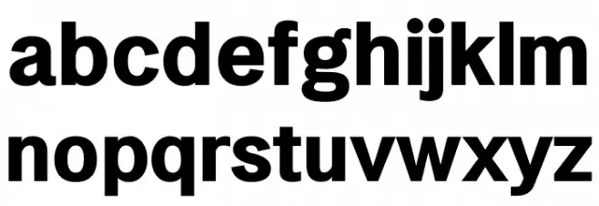 LT Amber Bold फ़ॉन्ट लोअरकेस