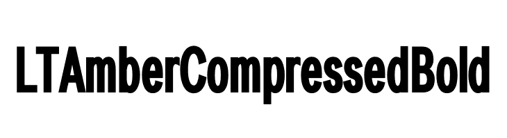LT Amber Compressed Bold  Fuentes Gratis Descargar