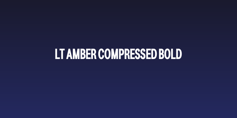 LT Amber Compressed Bold Social Header