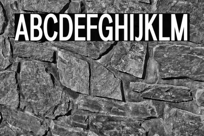 LT Amber Compressed Demi-bold Font examples