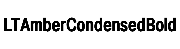 LT Amber Condensed Bold  les polices de caractères gratuit tlcharger