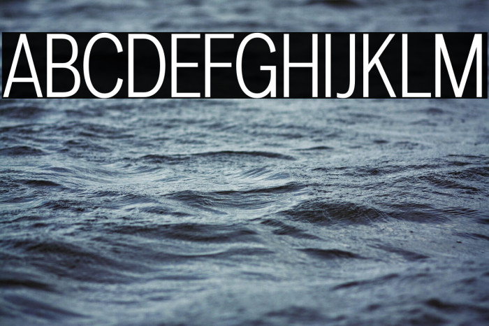 LT Amber Condensed Light Example 1