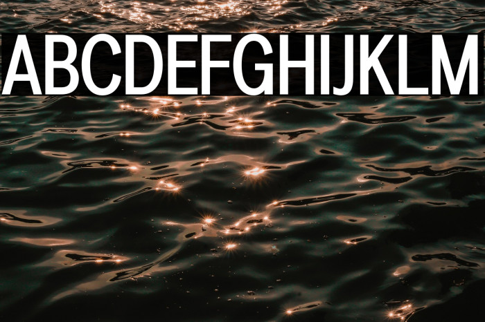 LT Amber Condensed Medium Example 2