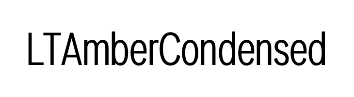 LT Amber Condensed  font caratteri gratis