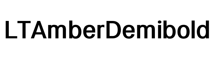 LT Amber Demibold  Скачать бесплатные шрифты