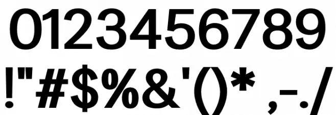 LT Amber Demibold Font OTHER CHARS