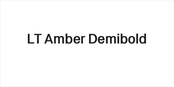 LT Amber Demibold Logo