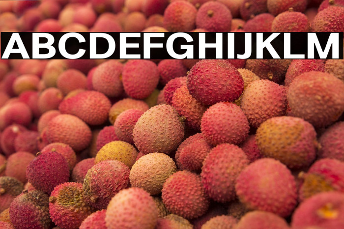 LT Amber Extended Bold Example 2