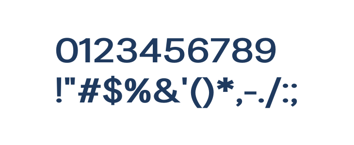 LT Amber Extended Demi-bold Other Characters