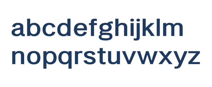 LT Amber Extended Demi-bold Lowercase