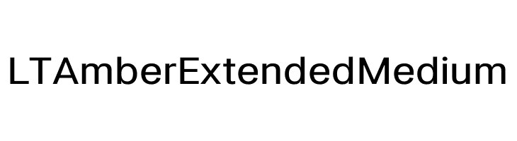 LT Amber Extended Medium  नि: शुल्क फ़ॉन्ट्स डाउनलोड