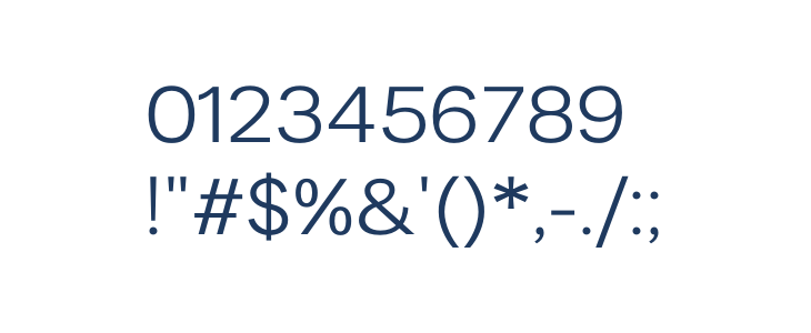 LT Amber Extended Other Characters