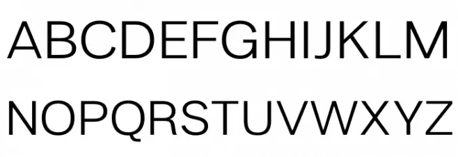 LT Amber Extended Font Litere mari