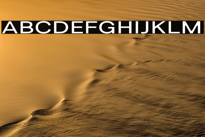 LT Amber Wide Extra-expanded Demi-bold Example 2