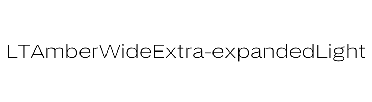 LT Amber Wide Extra-expanded Light  नि: शुल्क फ़ॉन्ट्स डाउनलोड