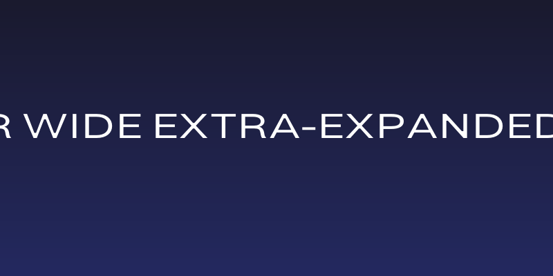 LT Amber Wide Extra-expanded Medium Social Header