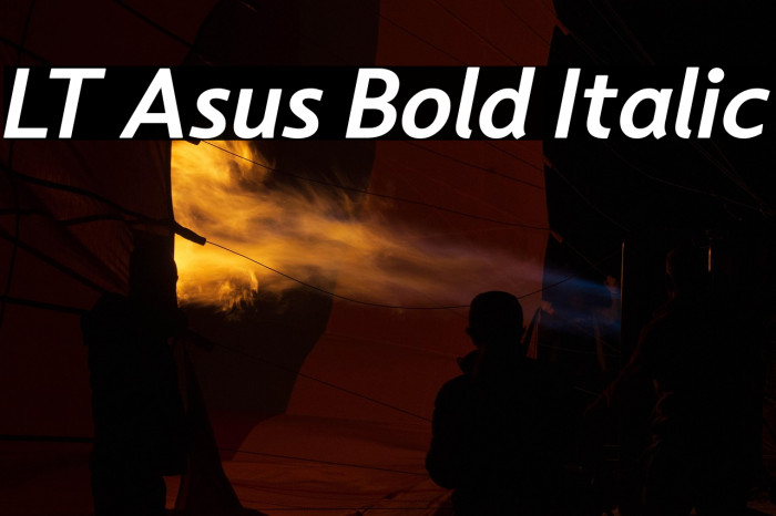 LT Asus Bold Italic Example 3