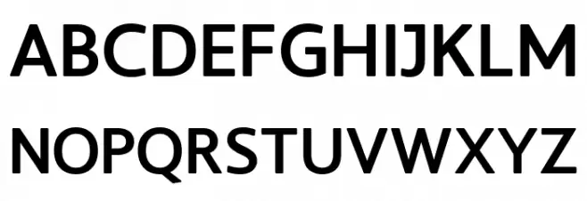 LT Asus Bold Schriftart Groß