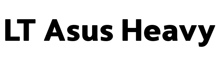 LT Asus Heavy  免费字体下载