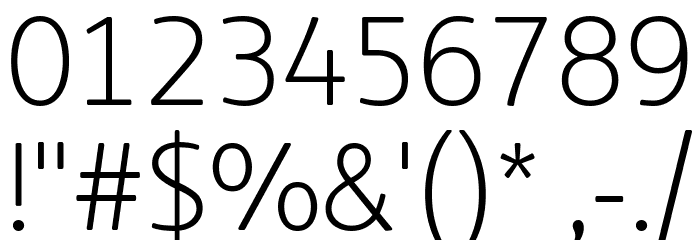 LT Asus Light Font OTHER CHARS
