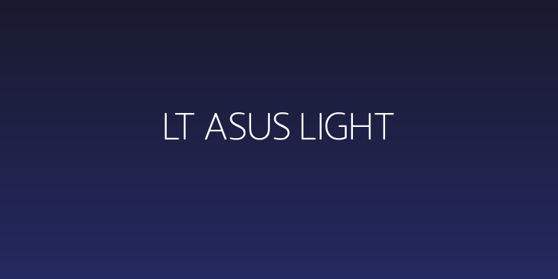LT Asus Light Social Header